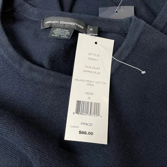 French Connection marine blue size S - Picture 5 of 5